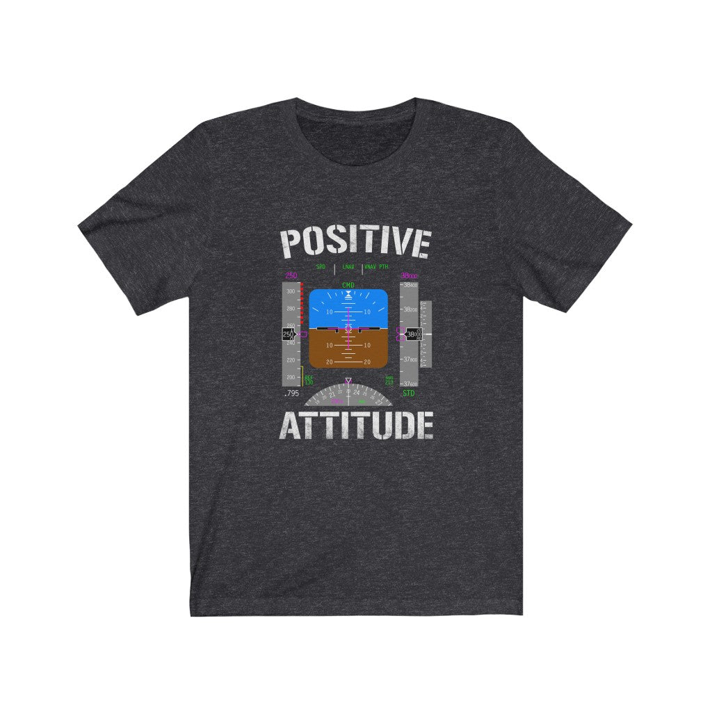 Positive Attitude Unisex Jersey Short Sleeve Tee